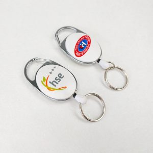 Customized badge reel