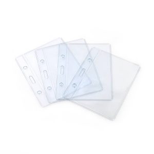 Horizontal PVC Card Sleeve