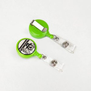 ID card holder badge reel