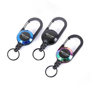 Magnetic badge reel