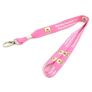 Pink lanyard