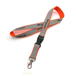 Reflective lanyard