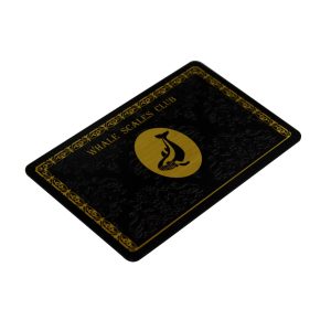 Embossed PVC card