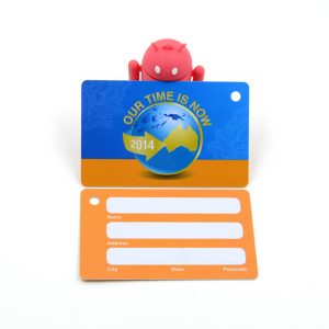 Signature panel PVC card