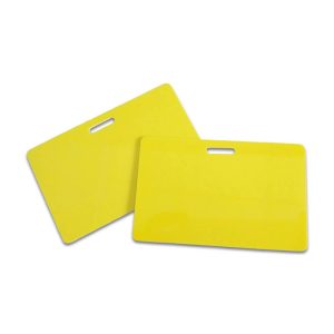 Slot punch PVC card