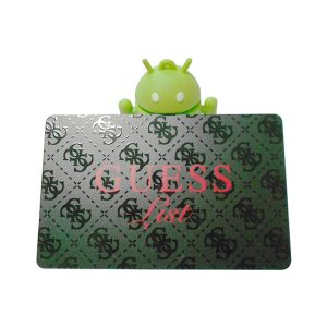 Spot uv printing pvc card