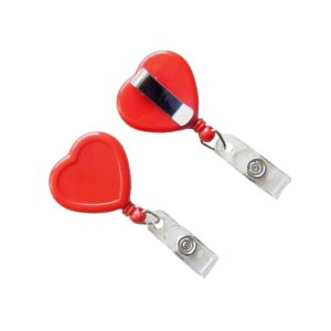 Retractable badge clip